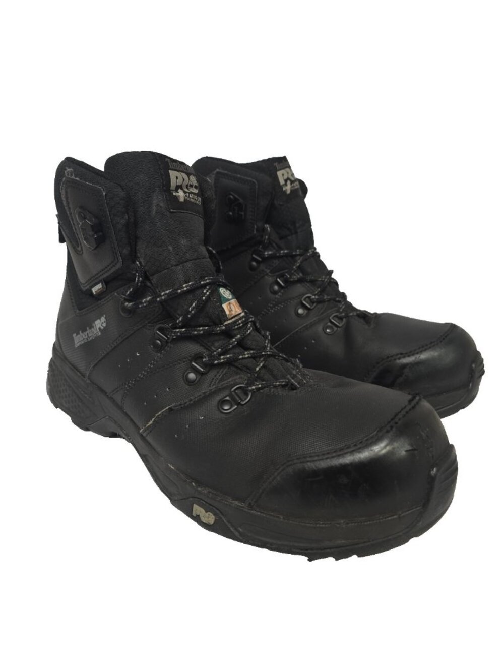 Timberland PRO Men's A2CB8 Switchback Waterproof Composite Toe Boot Black 12W